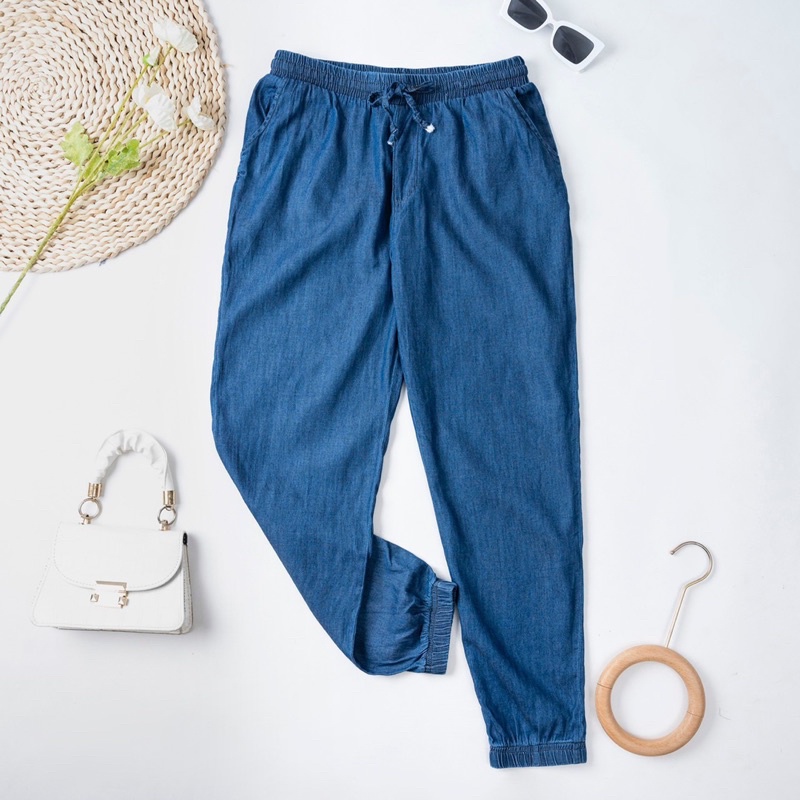 Quần jogger jeans giấy | BigBuy360 - bigbuy360.vn