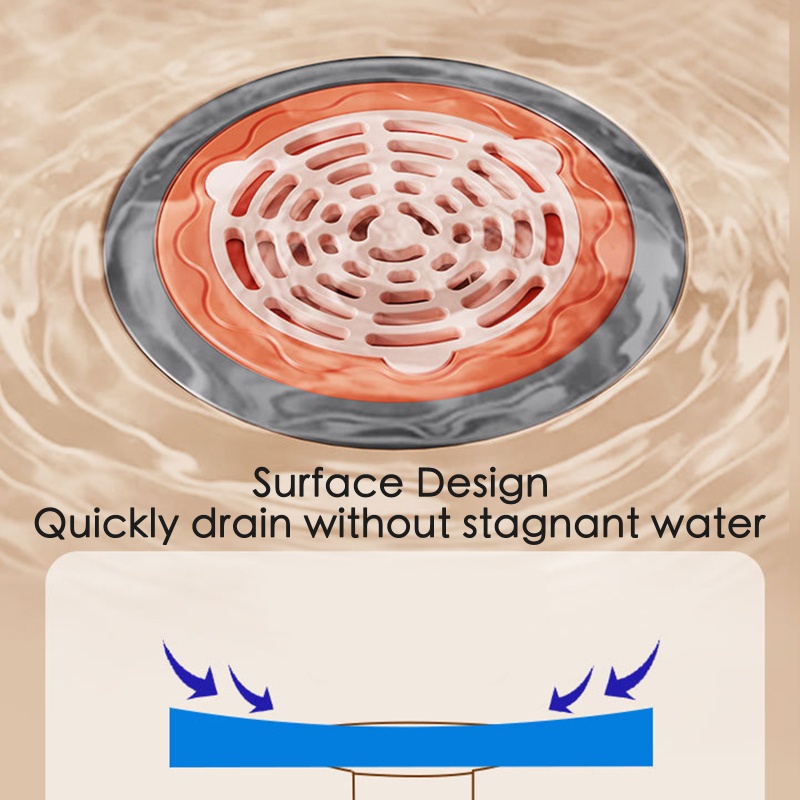 Nắp Đậy Cống Thoát Nước Nhà Tắm Bằng Silicone Siêu Bền