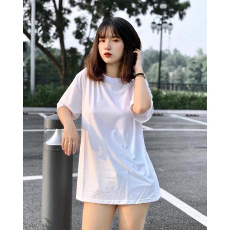 Áo thun trơn tay lở C147