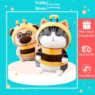 Gấu bông Mèo hoàng đế cosplay ong cao cấp Teddyroom