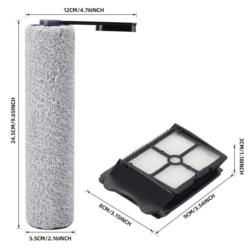 Chổi Lăn Lọc Thay Thế Cho Máy Hút Bụi Tineco Floor One S5 Floor One S5Pro
