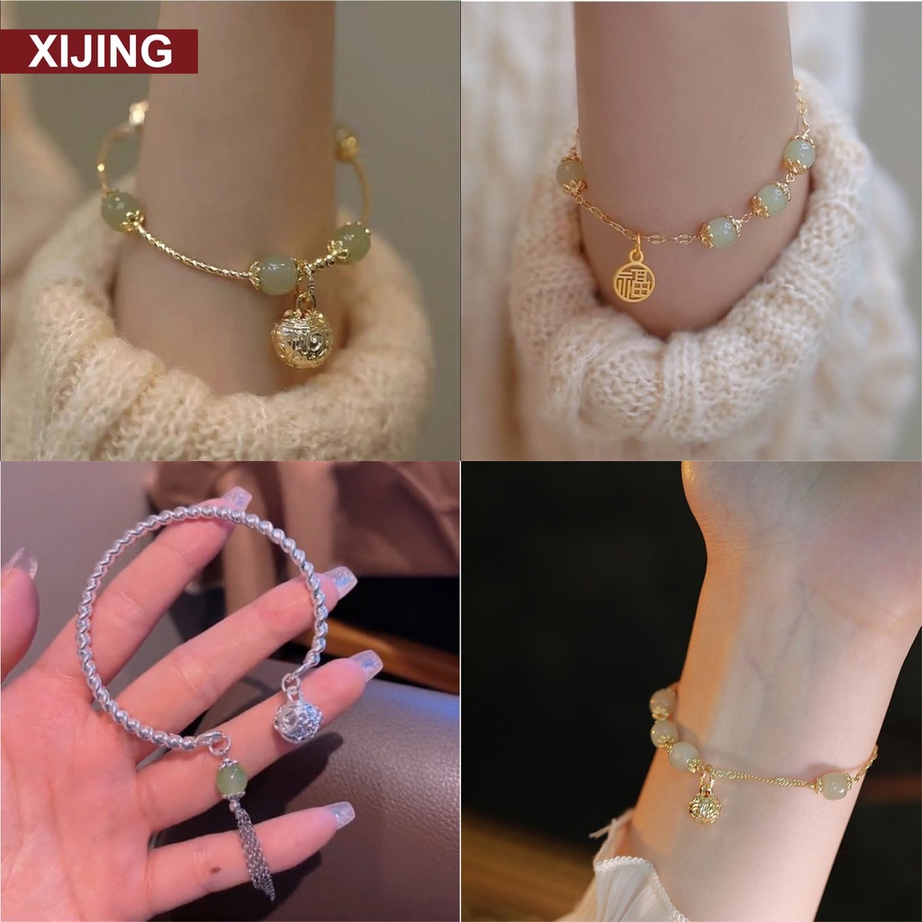 【COD】Vòng Đeo Tay Gắn Chuông Thời Trang Mùa Hè Dành Cho Nữ