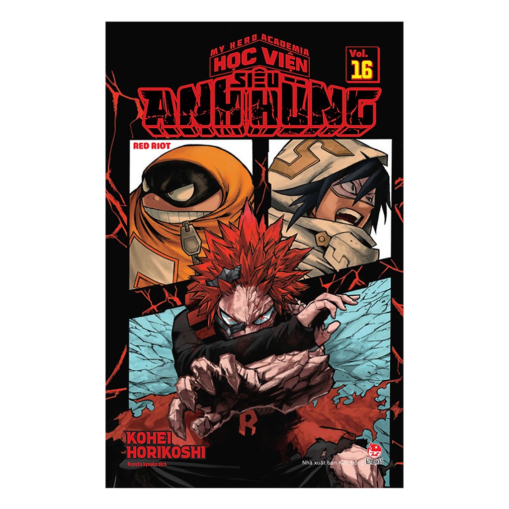 Sách - My Hero Academia - Học Viện Siêu Anh Hùng – Tập 16