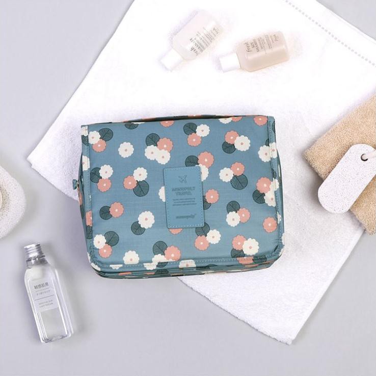 [Xả Kho] túi đựng mỹ phẩm du lịch Floral Mesh Pouch