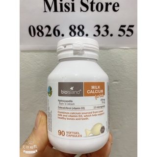 Canxi Sữa Bio Island Milk Calcium Úc cho bé ( Canxi Bio)