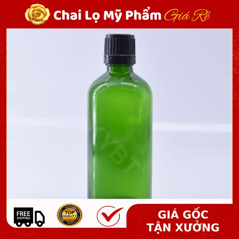 Lọ Chiết Serum ❤ RẺ VÔ ĐỊCH ❤ [15ml,20ml] Lọ đựng tinh dầu Xanh Lá nắp vặn đen,trắng chiết serum , phụ kiện du lịch
