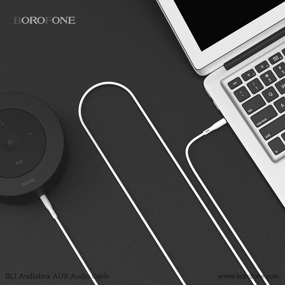 Giắc cắm 3.5mm, cáp AUX âm thanh, Dài 1m, âm thanh trung thực  BL1 Audiolink