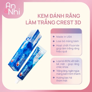 Kem đánh răng crest 3d white 158g