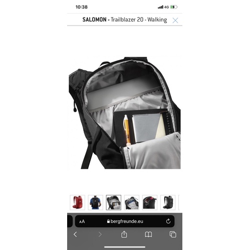 Balo Trail blazer cua salomon 20Lit