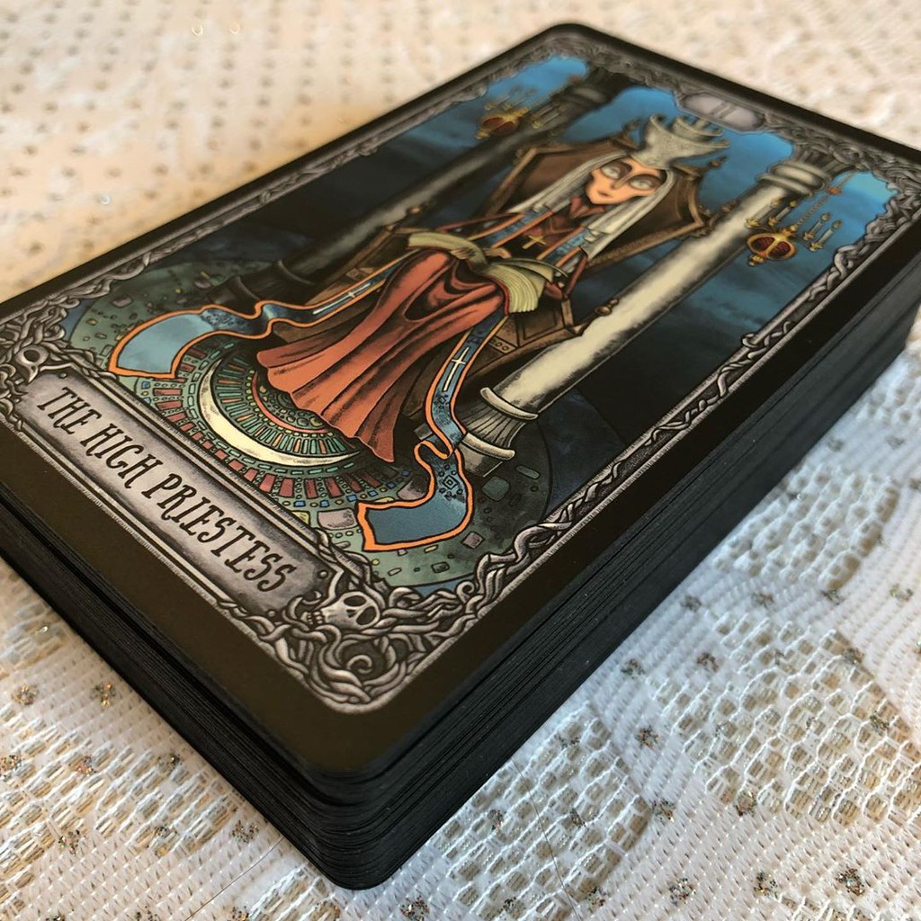 Bài Dark Mansion Tarot 3rd Edition Black Blue