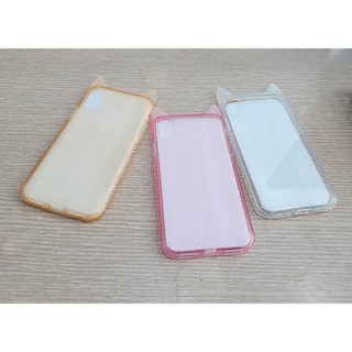 Ốp lưng iphone X/Xs hình TAI THỎ siêu cute