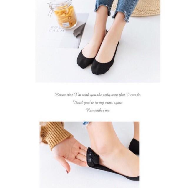 Set 5 Đôi Tất Hài Nữ Da Chân Siêu Dai..