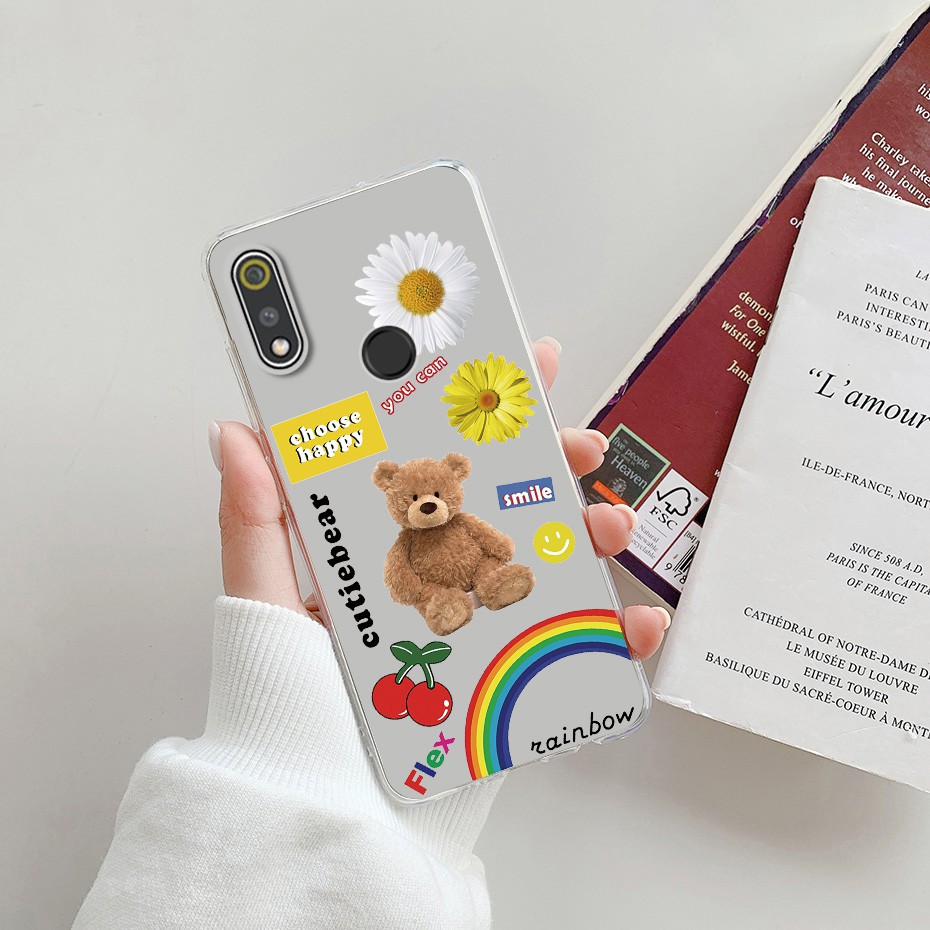 Ốp điện thoại thiết kế nhiều mẫu họa tiết thời trang cho Oppo Realme 3 Realme 3 Pro