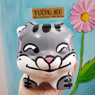 Heo đất handmade - mèo Ami