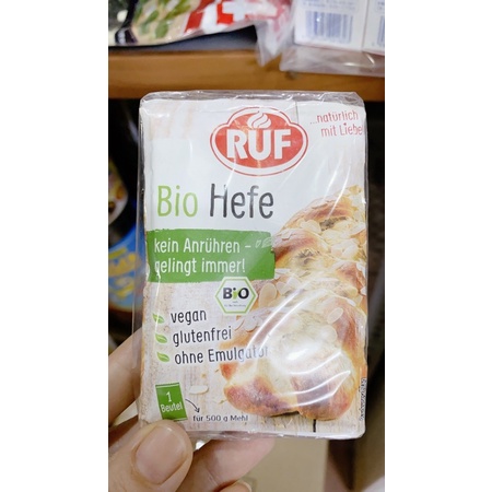 MEN NỞ HỮU CƠ RUF của Đức date 6/2022