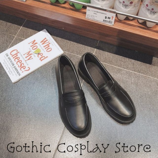 [CÓ SẴN] 🍁 Giày Oxford Ullzang phong cách Vintage  màu đen ( Size 35 - 40 ) gothic.cosplay