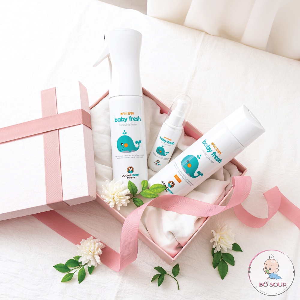 Combo 3 chai xịt diệt khuẩn khử mùi Baby Fresh an toàn cho bé