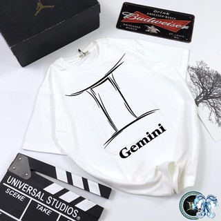 Áo thun Cotton Unisex - Cung Hoàng Đạo - Cung Song tử - Biểu tượng chòm sao cung song tử