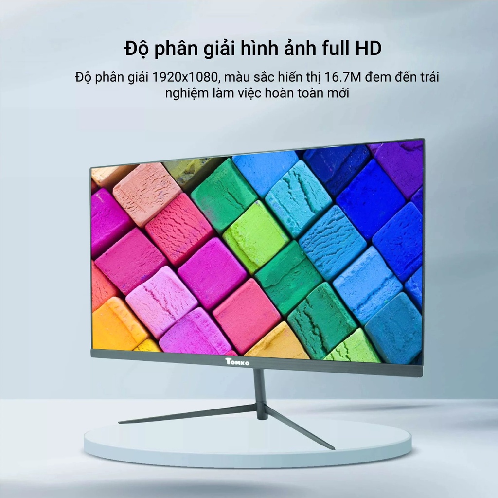Màn Hình Máy Tính 24 inch  Full Viền K-Vision - Hàng chính hãng 100% - Siêu Nét - Chuyên dùng Văn Phòng - Học Tập.