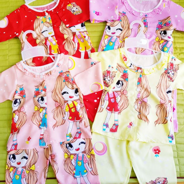 COMBO 4 BỘ TÔN DÀI BÉ GÁI