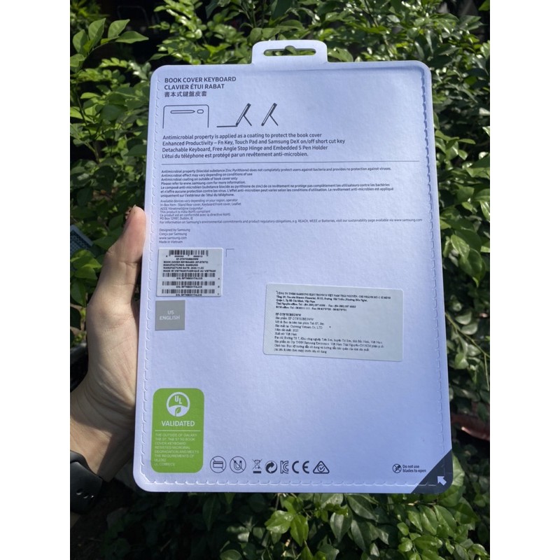 [ NGUYÊN SEAL ] Bàn Phím Cover Galaxy Tab S7 & S7plus  - Chính Hãng SSVN