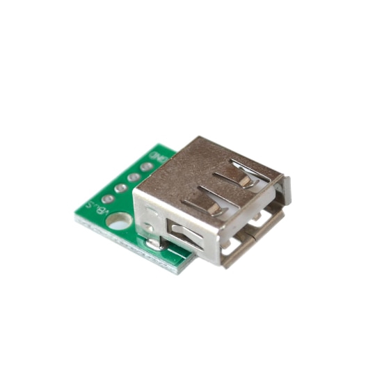 10PCS USB Male Connector / MINI MICRO USB to DIP Adapter 2.54mm 5pin Female Connector B Type USB2.0 Female PCB Converter USB-01