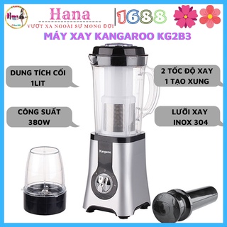Máy xay sinh tố 2 cối kangaroo kg2b2, kg2b3