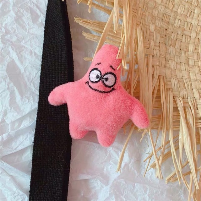 Ghim cài áo, huy hiệu cài sao hồng cute