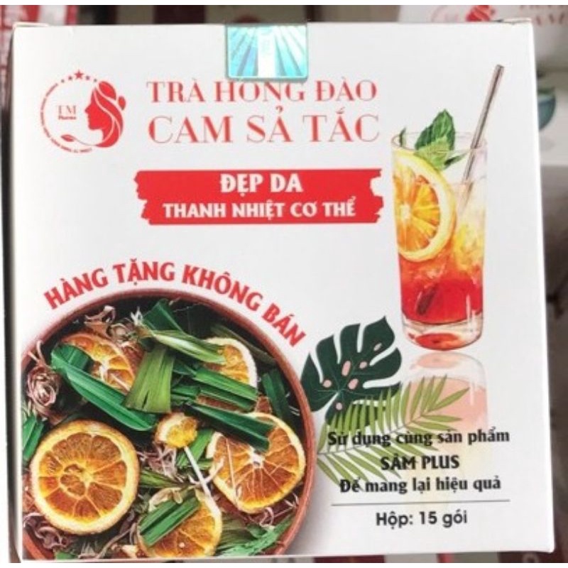 Trà hồng đào cam xả tắc