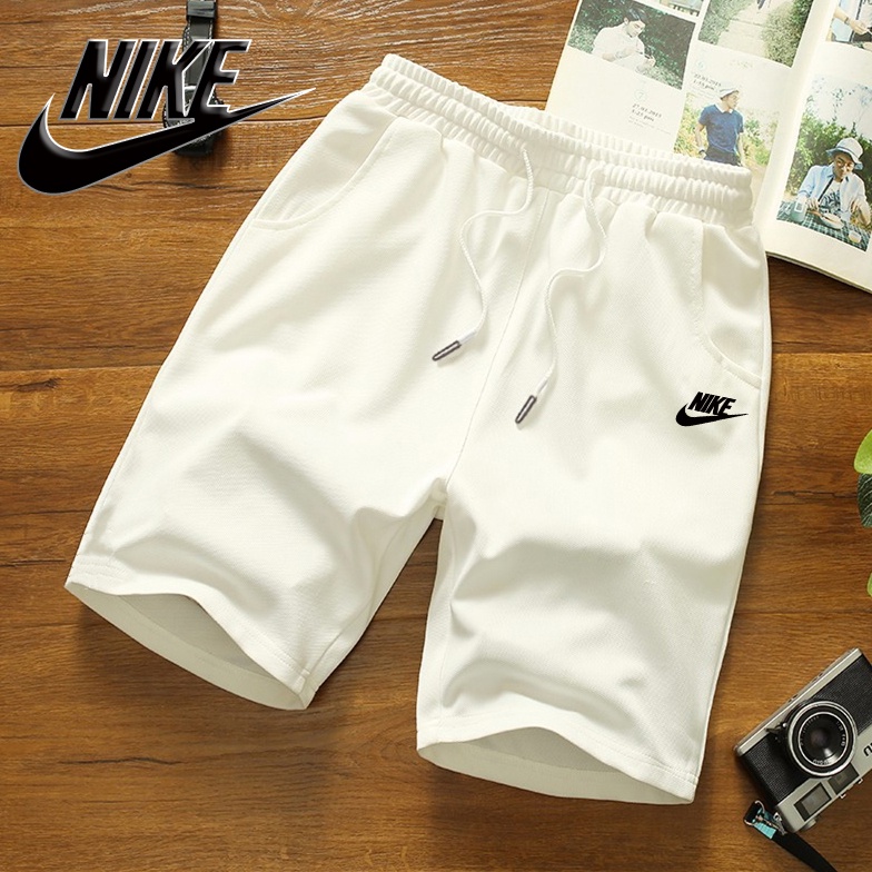 【Hàng Có Sẵn】 Quần Short Thể Thao nam Ống Rộng Màu Trắng Size M-5XL quần đùi nam big size trắng quần essentials short nam