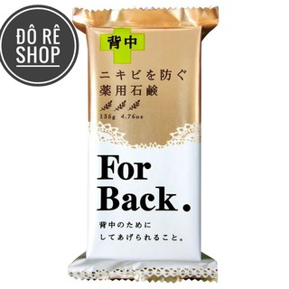 Xà phòng For Back hỗ trợ giảm mụn lưng - Made in Japan