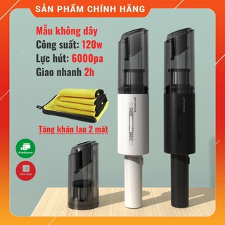 Máy hút bụi cầm tay không dây mini hút bụi xe hơi ô tô oto vệ sinh nhà cửa a8