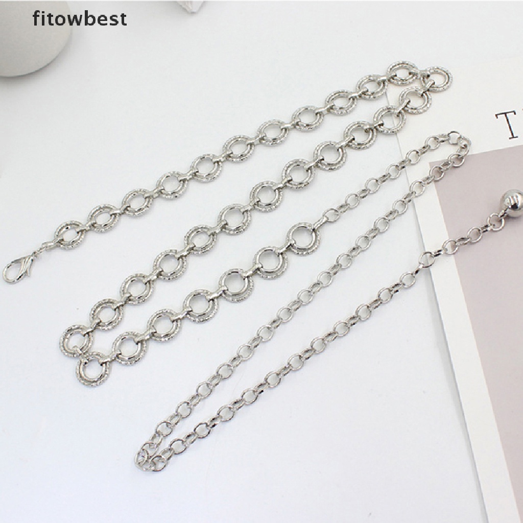 Thắt Lưng Dây Xích Kim Loại Mỏng Điều Chỉnh Được Thời Trang Quyến Rũ Cho Nữ