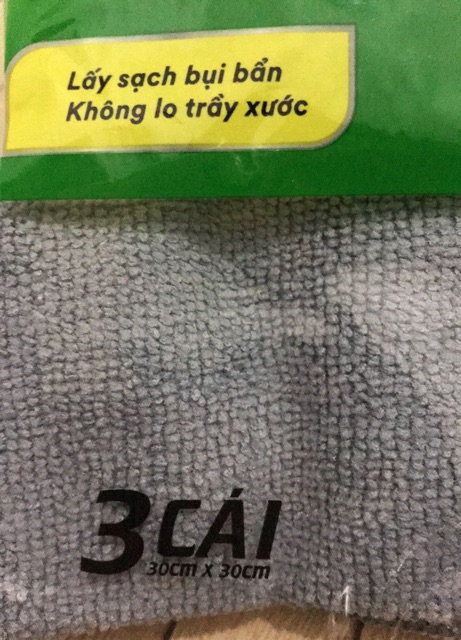 Combo 3 Khăn lau Scotch Brite 30x30cm tiện dụng
