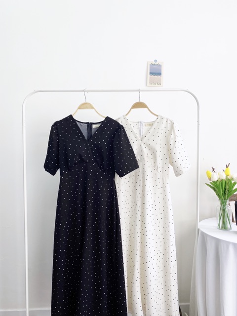 Đầm chấm bi maxi Ma Vie | BigBuy360 - bigbuy360.vn