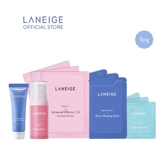 [HB Gift] Bộ quà tặng dưỡng ẩm và trắng da chuyên sâu Laneige