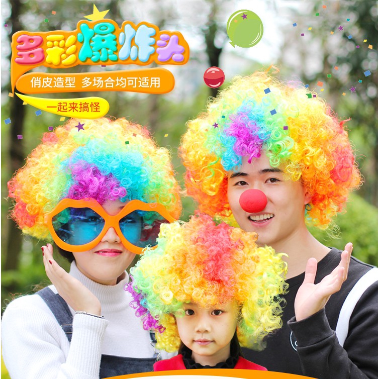 Bộ áo liền quần hóa trang chú hề hài hước cho người lớn