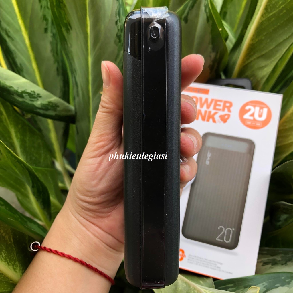 Pin SDP 20000MAH SYC S236 có 2 cổng usb