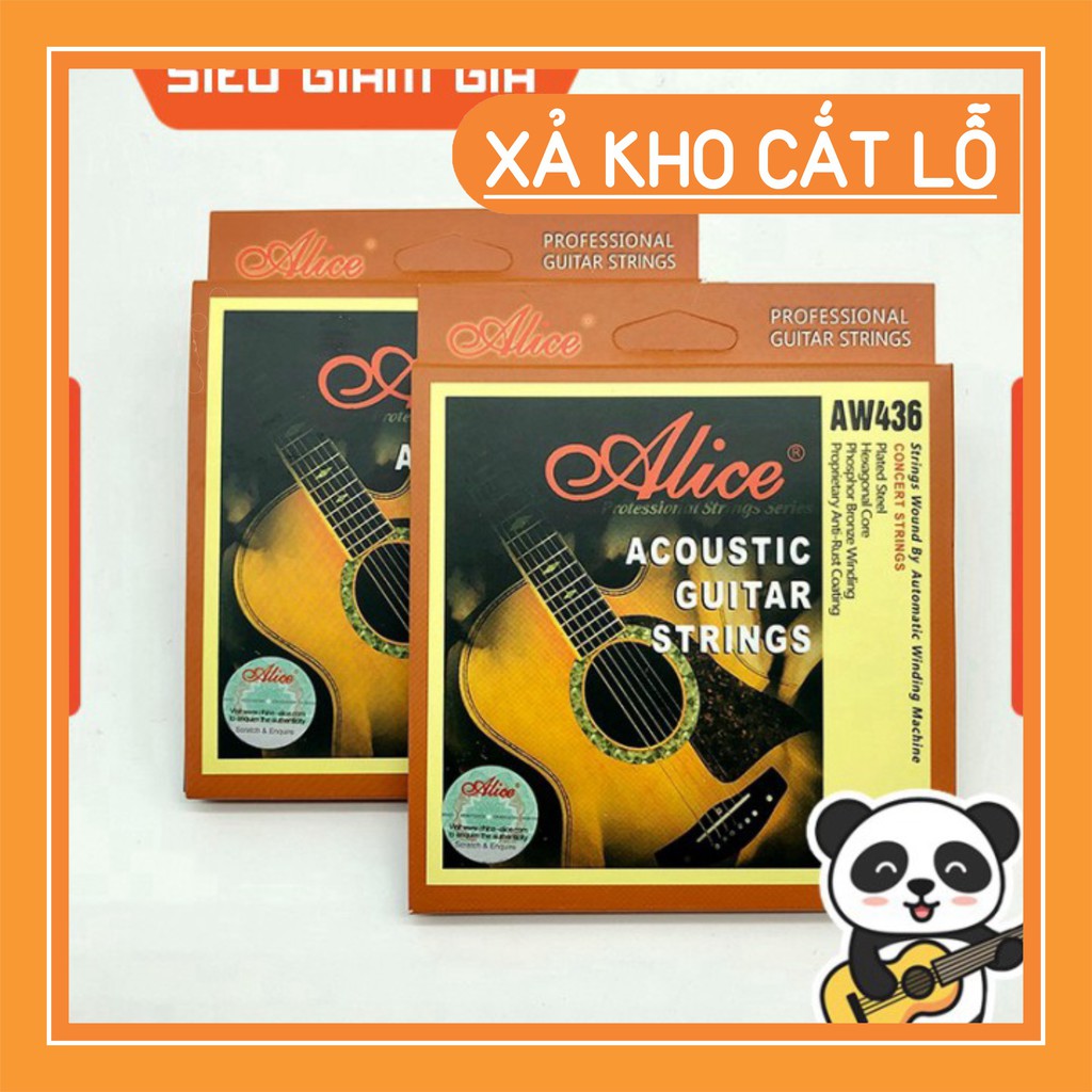 Dây Đàn Guitar Acoustic Alice 436 (Alice AW436), Alice 432 (Alice AW432), Alice 406 (Alice A406)