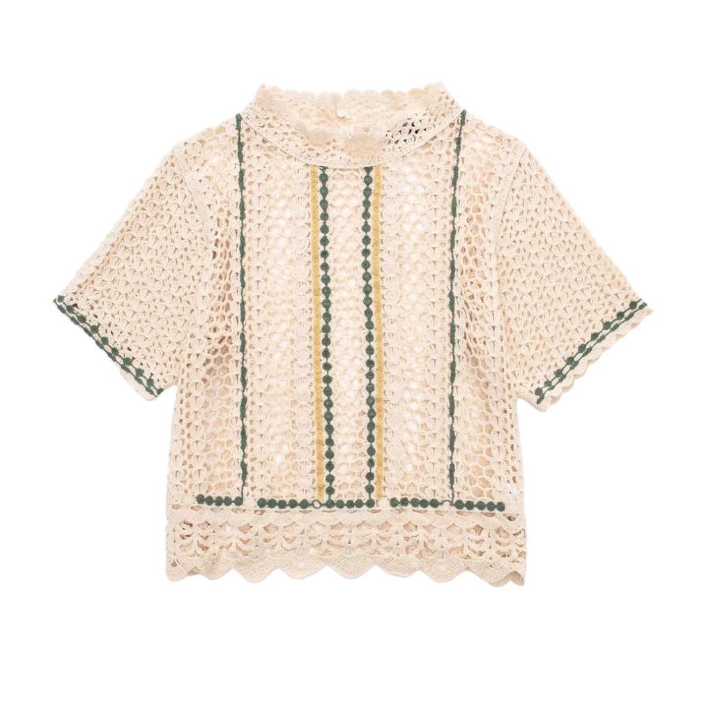 Made in Morocco - Áo Thun Zara Ngắn Tay Phong Cách Retro BNG53