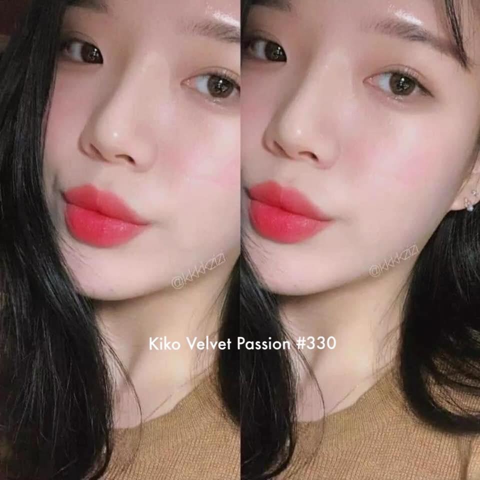 [CÓ SẴN] SON LÌ KIKO VELVET PASSION MATTE LIPSTICK