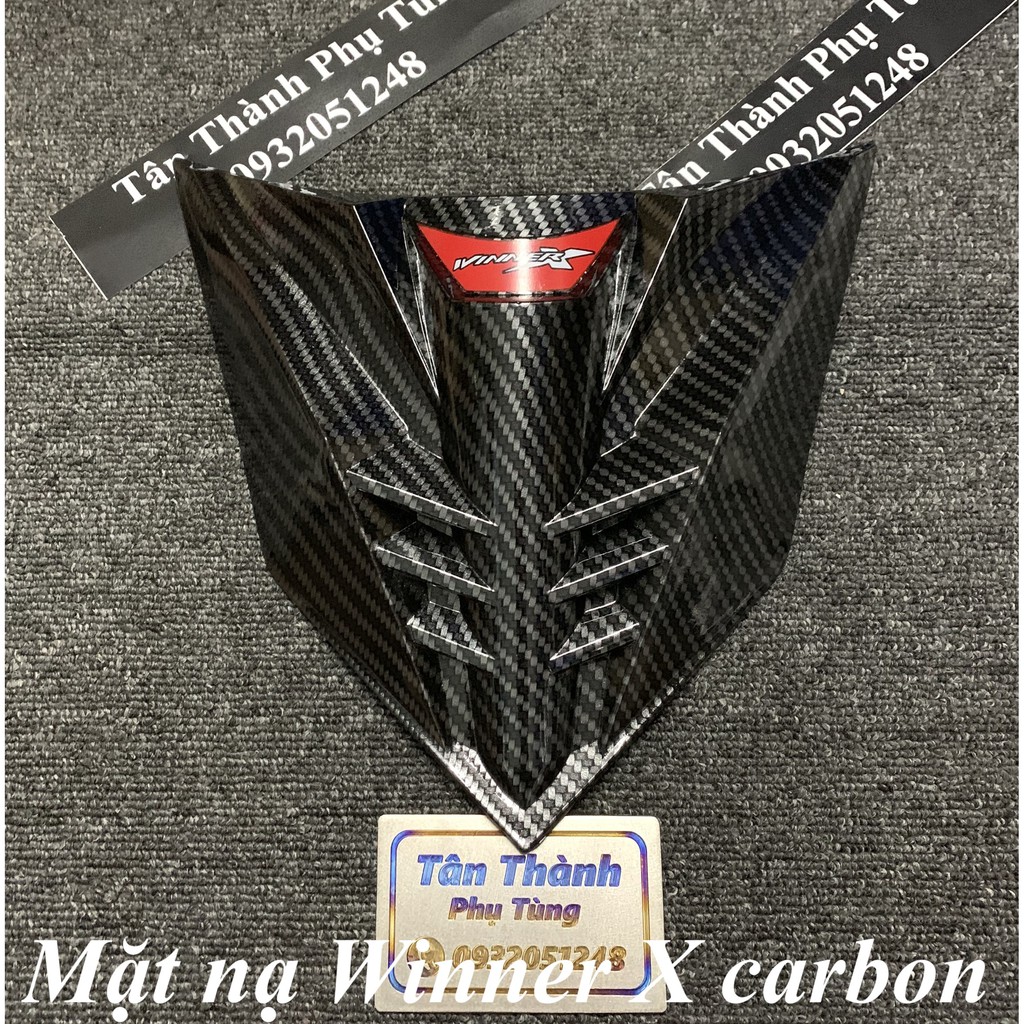 Combo Mặt nạ+ Bộ Ốp Pô Winner X Carbon