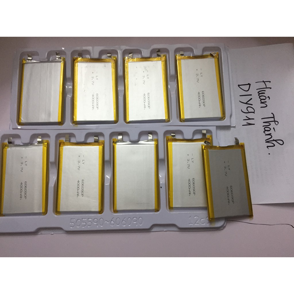 Pin lithium polyme 4000mah