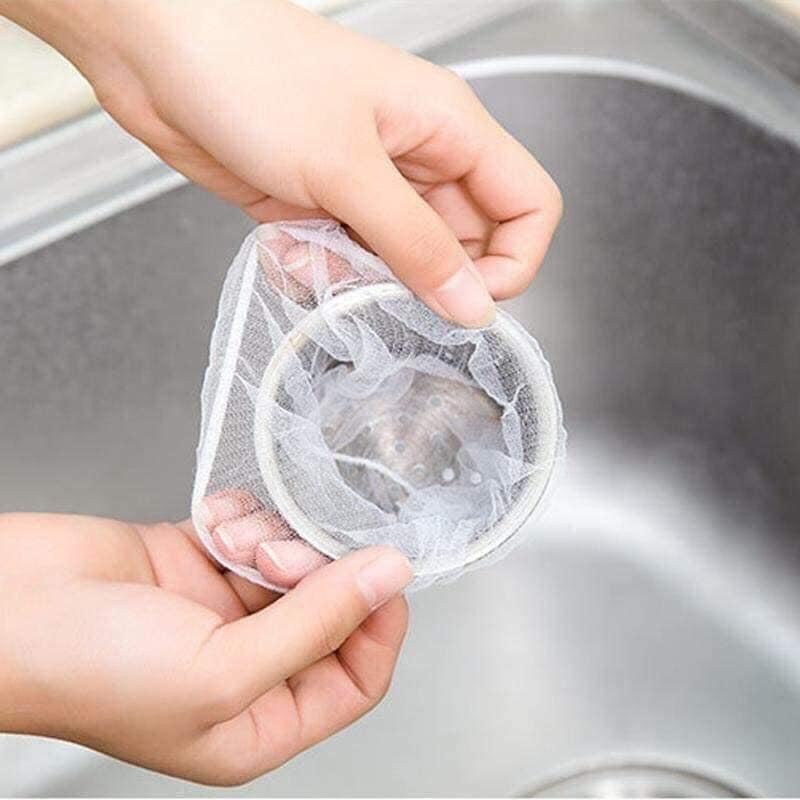 Combo 100 túi lọc rác bồn rửa chén, bát siêu tiện dụng