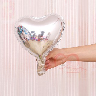 Bóng bay trang trí sinh nhật đám cưới hình trái tim -trái tim rỗng đủ 3 size