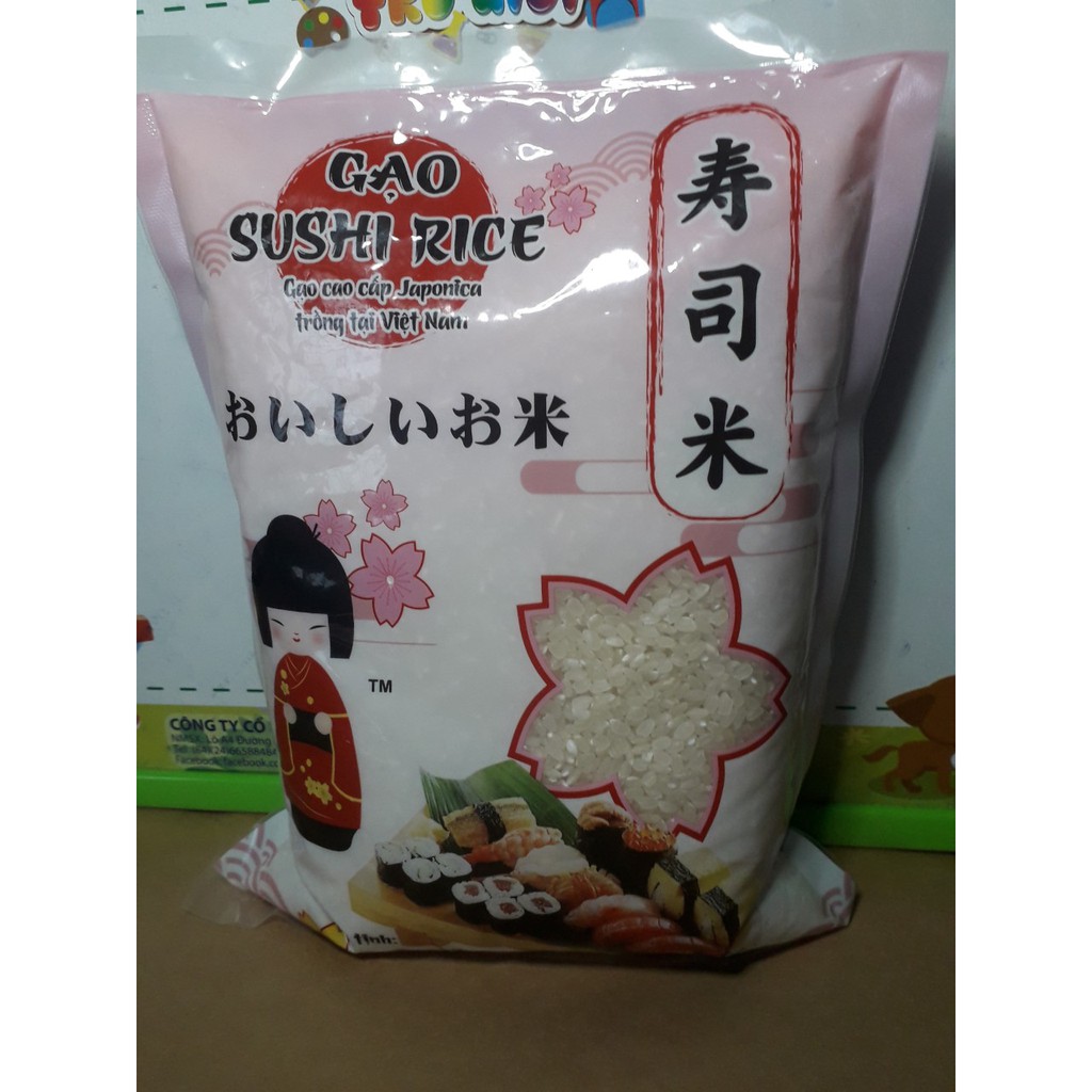 Gạo làm Sushi “giống Nhật Japonia”  ANGIMEX KITOKU Sushi Rice