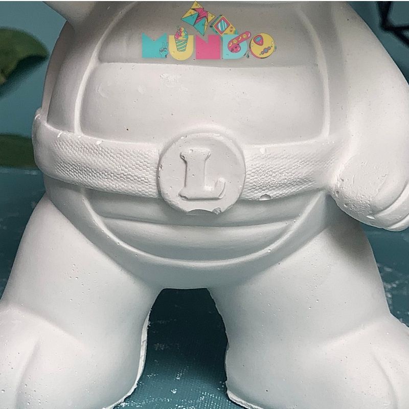 Tượng tô màu (có màu cọ) cao cấp NINJA RÙA SIZE XL, tượng thạch cao MUNDO