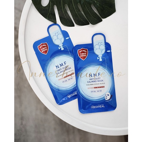 Mặt Nạ Thải Độc, Cấp Nước Và Phục Hồi Da Mediheal N.M.F Anti-Dust Calming Mask 27ml