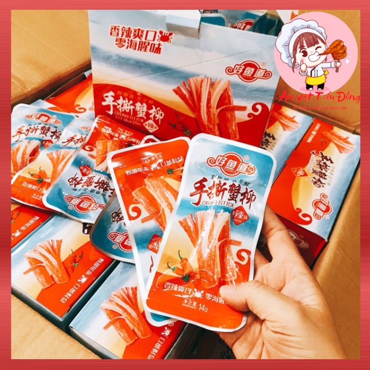 Thanh cua cay Tứ Xuyên tẩm vị ăn liền - Ăn vặt Tiểu Đồng