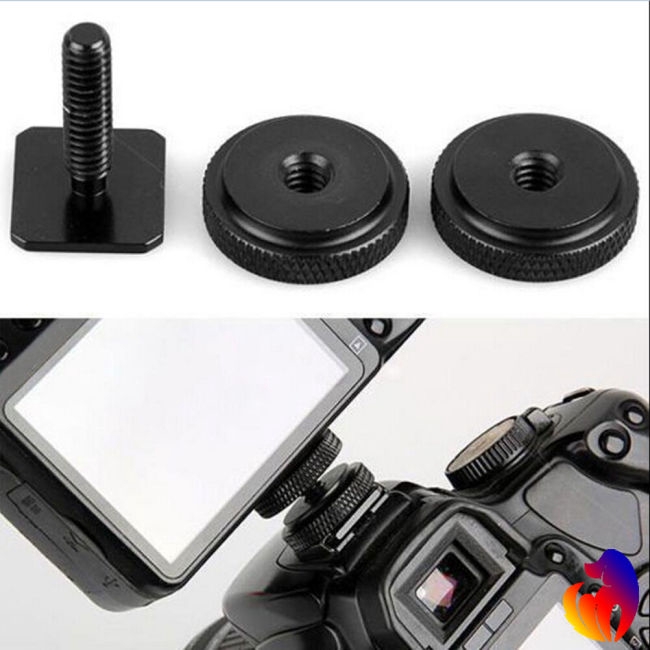 Bộ ốc vít vòng ren 1/4" cho vòng bi chân tripod máy ảnh